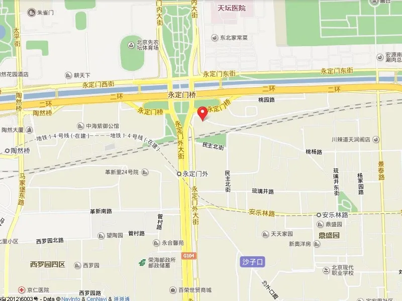 桃园南街10号院交通图