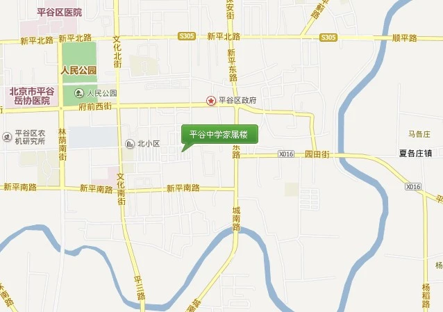 家属楼交通图