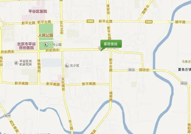 都丽豪庭交通图
