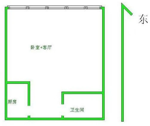 世纪嘉园世纪嘉园 户型图 1室1厅1卫1厨 0.00㎡