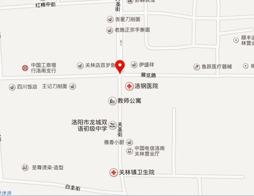 商场:林商贸城,钱江商贸城,关林家具城大张超市等 银行:洛阳银