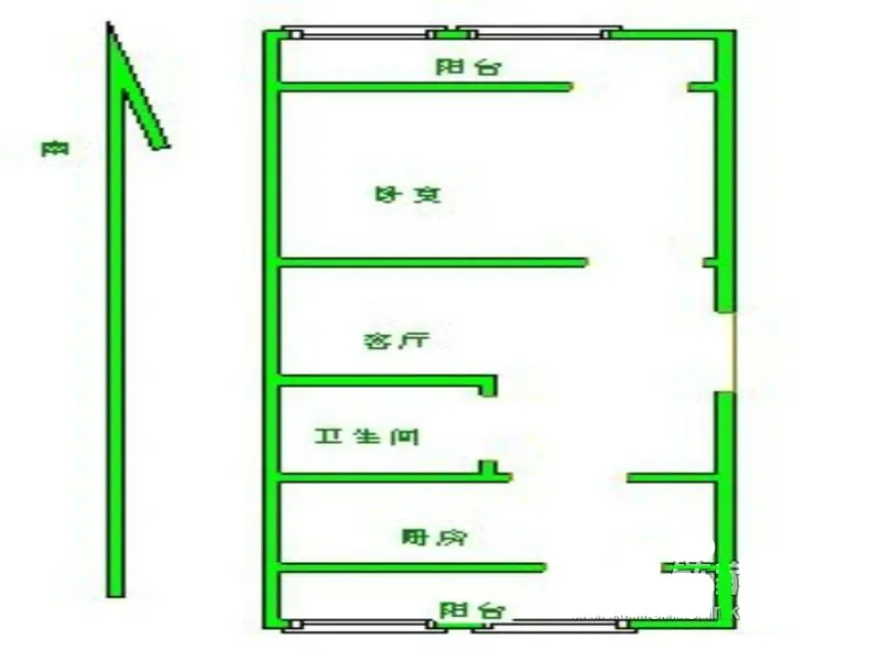 小市口胡同小市口胡同 1室1厅1厨1卫44.8平&nbsp;0室0厅0卫0厨 0.00㎡