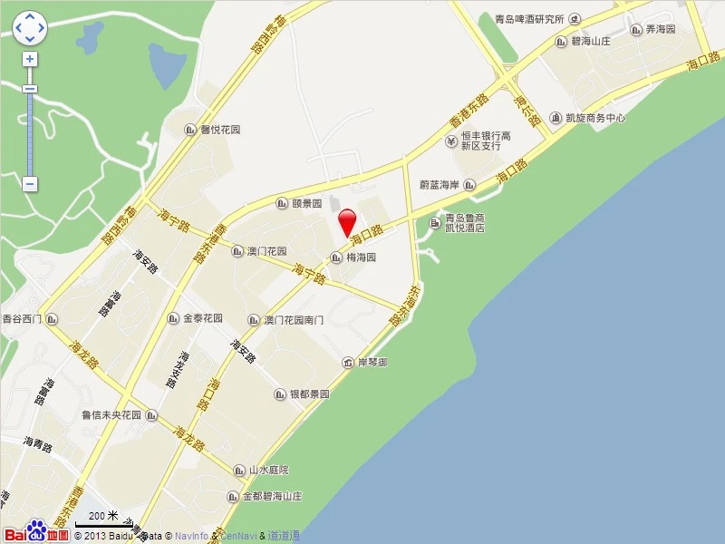 凯旋公寓交通图