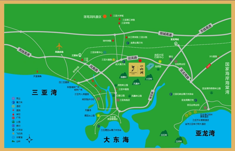 交通图:区位图