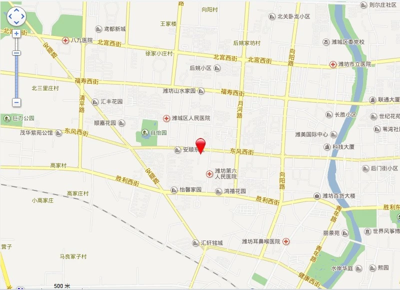环卫局宿舍交通图