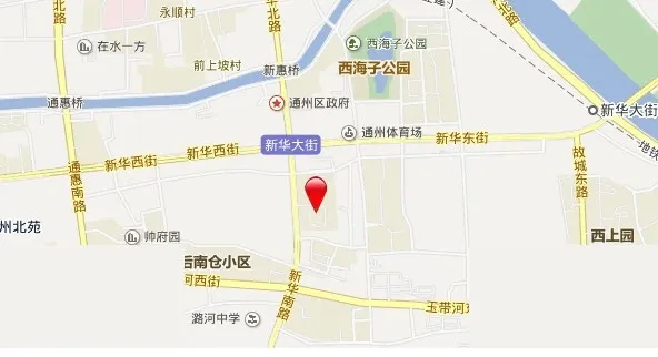 红旗家属院交通图