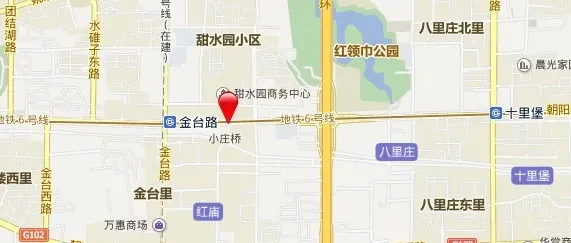 延静里小区交通图