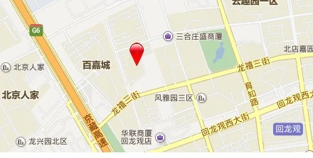 天露园二区交通图
