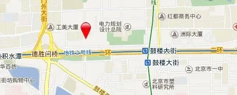 小市口胡同交通图