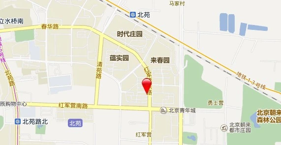 朝来绿色家园交通图