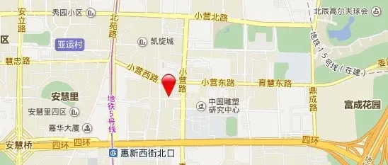 小营西路1号院交通图