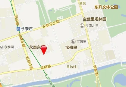 清河公安局宿舍交通图