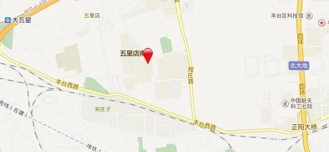 五里店南里小区交通图