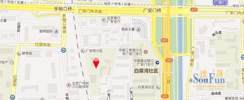 广安苑交通图