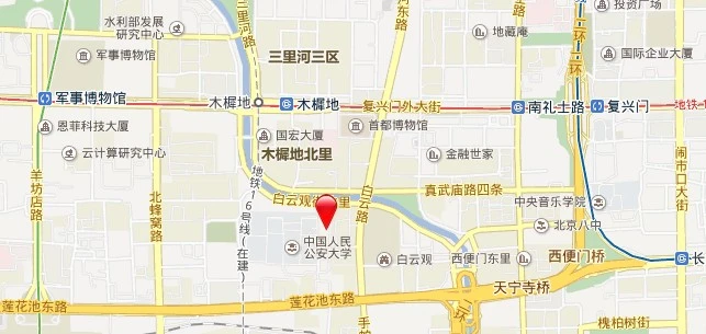住宅区交通图