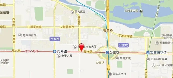 翠微路17号院交通图