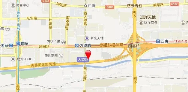 西大望路12号院交通图