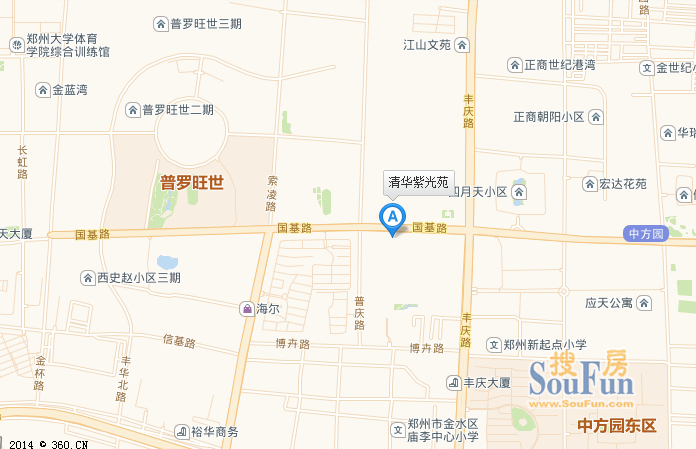 清华紫光园交通图