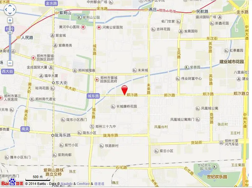 兰桂小区交通图