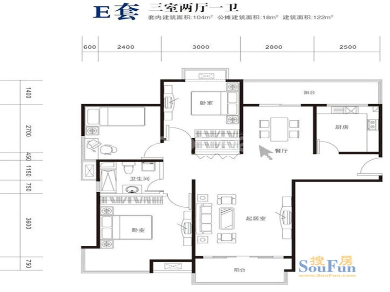 安德利花园户型图