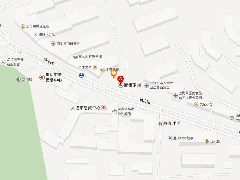 府佳家园交通图