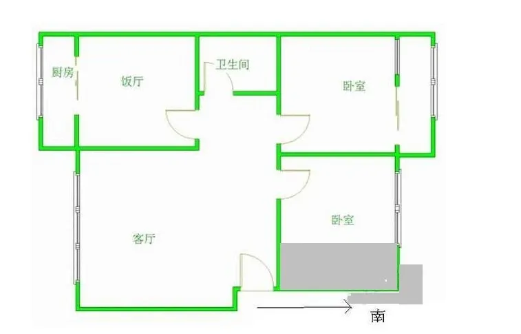 明源路小区户型图&nbsp;0室0厅0卫0厨 0.00㎡