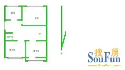 永定路98号院户型图&nbsp;0室0厅0卫0厨 0.00㎡