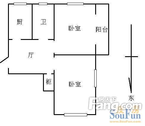 机械研究院西区户型图 0室0厅0卫0厨 0.00㎡