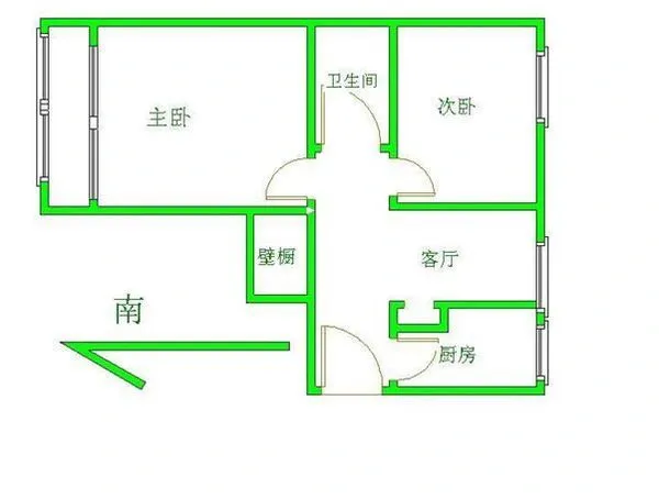 桃园南街10号院户型&nbsp;0室0厅0卫0厨 0.00㎡