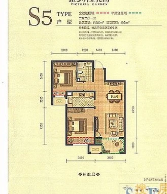 永定河孔雀城铂宫洋房小区户型图 0室0厅0卫0厨 0.00㎡