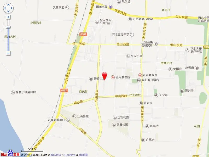 石油公司家属楼交通图