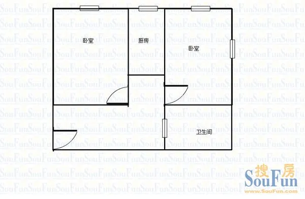 石油公司家属楼户型图 0室0厅0卫0厨 0.00㎡