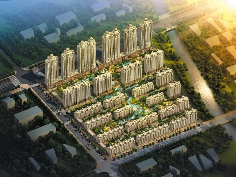 东方新天地营口项目鸟瞰-110306-营口搜房网