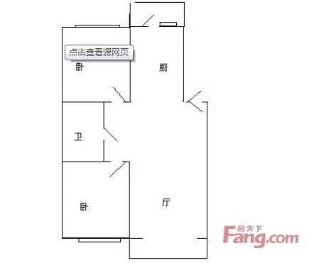 金鹏巴黎春田金鹏巴黎春田 2室1厅户型图&nbsp;2室1厅1卫1厨 0.00㎡
