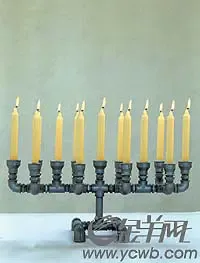新款概念家具生活更可爱 自来水管做烛台(图) 新款概念家具生活更可爱 自来水管做烛台(图)