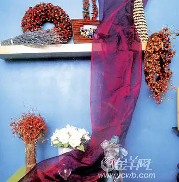 可爱精致的空中圣诞挂饰 妩媚你的小屋(组图)