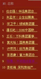 领袖人物榜TOP3:朱孟依、潘石屹、宋卫平 领袖人物榜TOP3:朱孟依、潘石屹、宋卫平