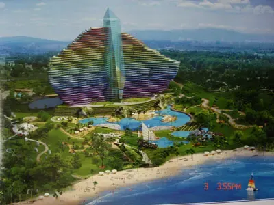 三亚海棠湾七星级酒店张宝全旗下今典集团中标