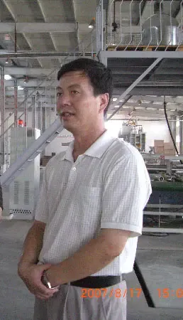 中国地板风云对话之富得利地板总经理姜本生 中国地板风云对话之富得利地板总经理姜本生