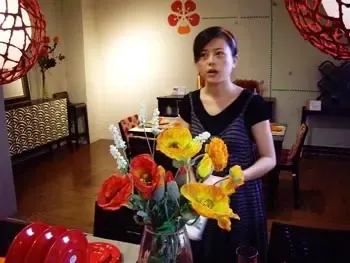 大束插花是带来就餐好心情的亮点 大束插花是带来就餐好心情的亮点