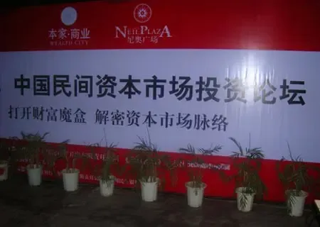 实况:2008,中国民间资本市场投资论坛 实况:2008,中国民间资本市场投资论坛