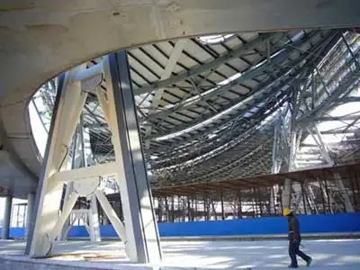 北京南站主体结构完工 北京南站主体结构完工