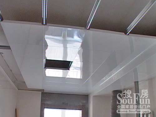 铝板吊顶施工图白色铝板吊顶图片15