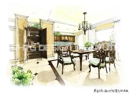 妙笔生辉画创意+网友手绘原创室内设计(组图)