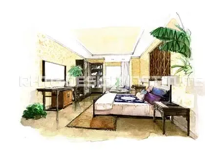 妙笔生辉画创意 网友手绘原创室内设计(组图)