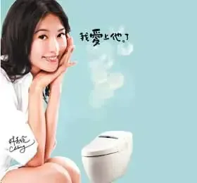 林志玲马桶广告播出 秀美腿做出爱的表白(图)