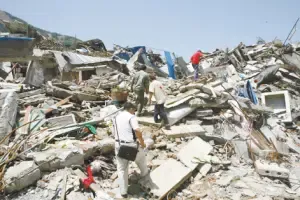 四川汶川大地震后 北川封城30天首度开禁直击 四川汶川大地震后 北川封城30天首度开禁直击