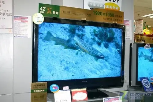 日立L42X101C液晶电视卖场实拍 日立L42X101C液晶电视卖场实拍