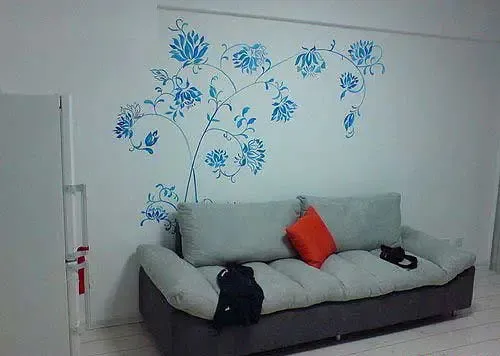 看图说话学学墙绘 44款创意美图个性你家(图)