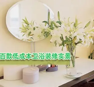 百款低成本卫浴装修实景 让你也给自己打满分